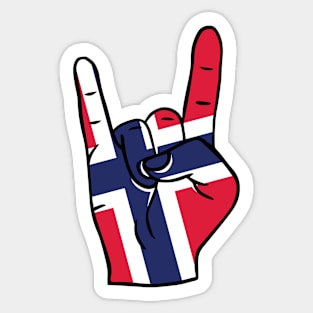 Rock On, Norway Sticker